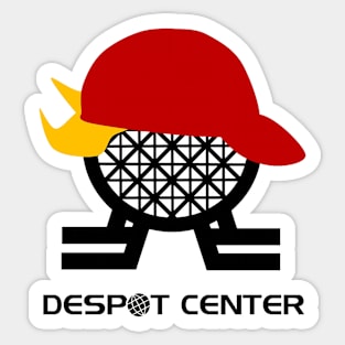 Despot Center Sticker